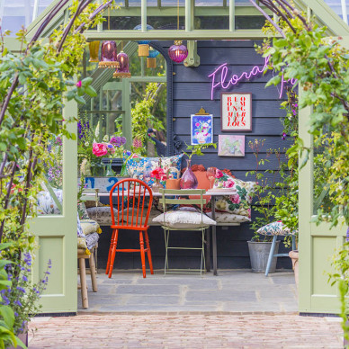 Ornate Garden Exhibiting RHS Chelsea Flower Show