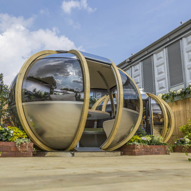 Ornate Garden Exhibiting RHS Chelsea Flower Show