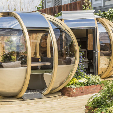 Ornate Garden Exhibiting RHS Chelsea Flower Show