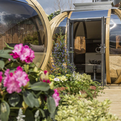 Ornate Garden Exhibiting RHS Chelsea Flower Show
