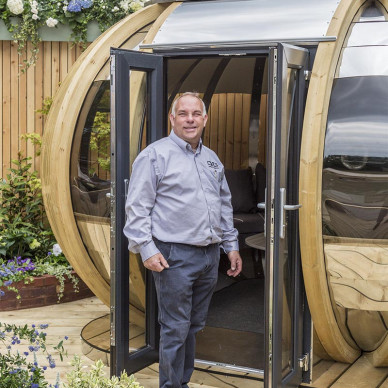 Ornate Garden Exhibiting RHS Chelsea Flower Show