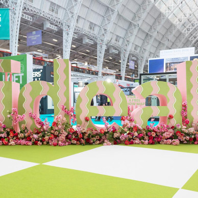 Ornate Garden at the Ideal Home Show 2025