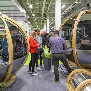 Ornate Garden at the Ideal Home Show 2025