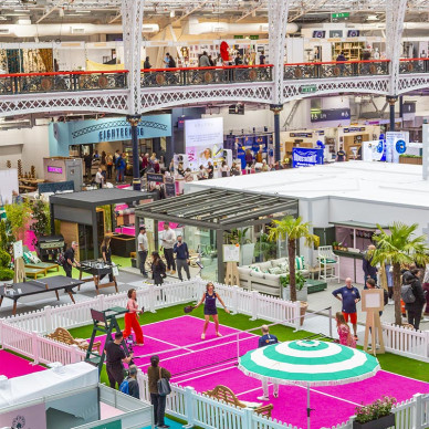 Ornate Garden at the Ideal Home Show 2025