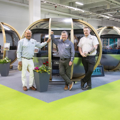 Ornate Garden at the Ideal Home Show 2025