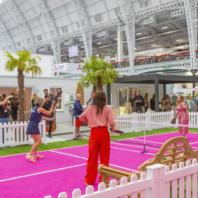 Ornate Garden at the Ideal Home Show 2025