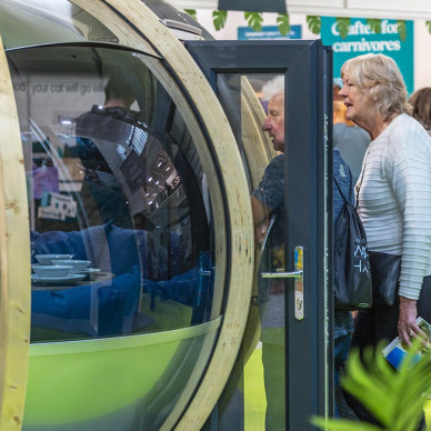 Ornate Garden at the Ideal Home Show 2025