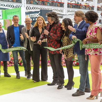 Ornate Garden at the Ideal Home Show 2025
