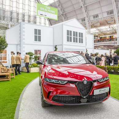Ornate Garden at the Ideal Home Show 2025