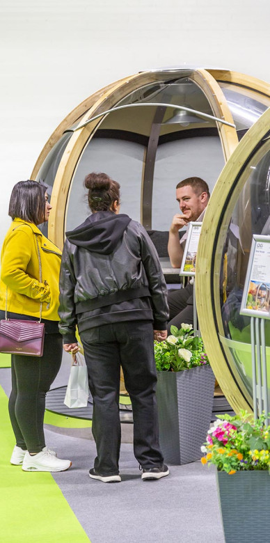 Ornate Garden at the Ideal Home Show 2025