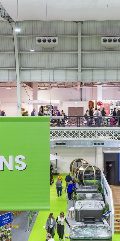 Ornate Garden at the Ideal Home Show 2025
