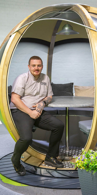 Ornate Garden at the Ideal Home Show 2025