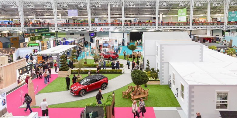 Ornate Garden at the Ideal Home Show 2025