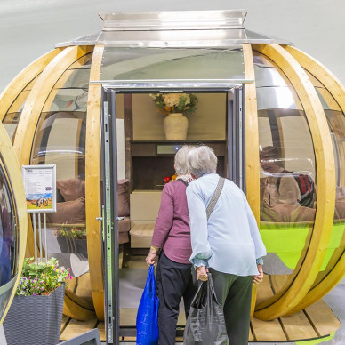 Ornate Garden at the Ideal Home Show 2025