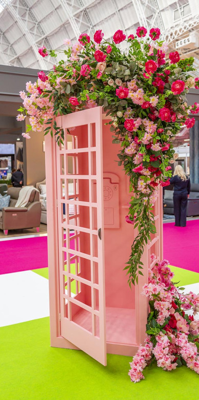 Ornate Garden at the Ideal Home Show 2025