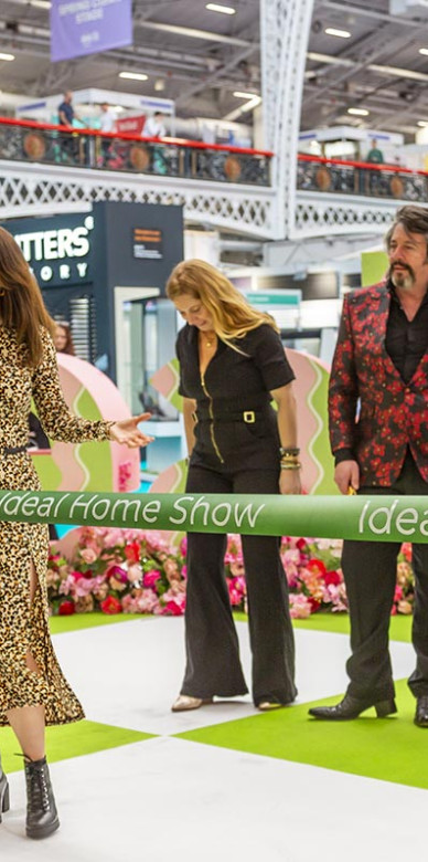 Ornate Garden at the Ideal Home Show 2025