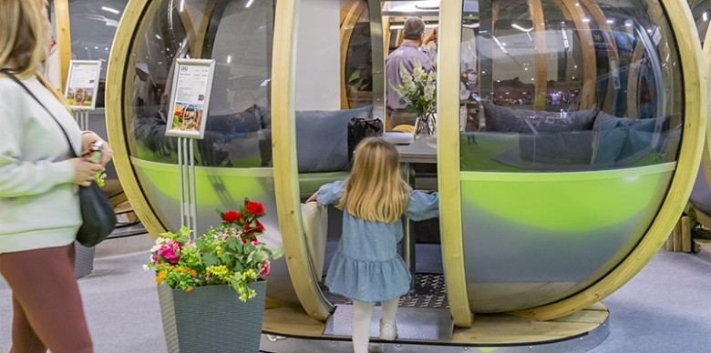 Ornate Garden at the Ideal Home Show 2025
