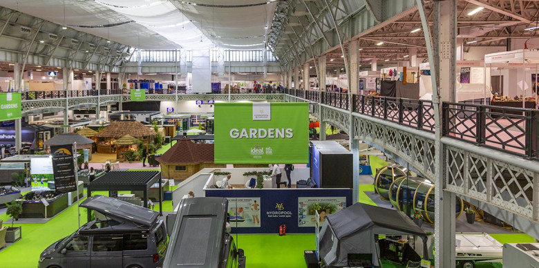 Ornate Garden at the Ideal Home Show 2025