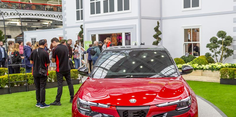 Ornate Garden at the Ideal Home Show 2025