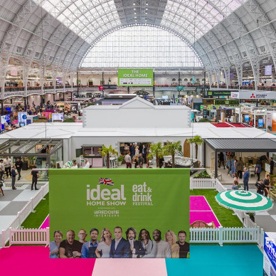 Ornate Garden Pods Ideal Home Show 2025 Olympia London