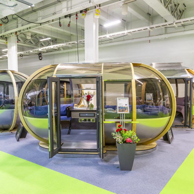 Ornate Garden Pods Ideal Home Show 2025 Olympia London