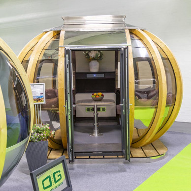 Ornate Garden Pods Ideal Home Show 2025 Olympia London