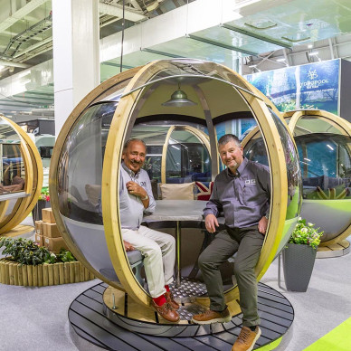 Ornate Garden Pods Ideal Home Show 2025 Olympia London