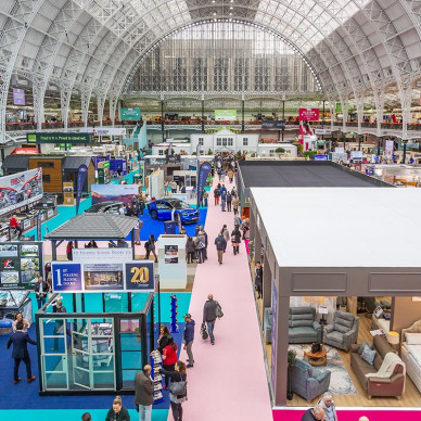 Ornate Garden Pods Ideal Home Show 2025 Olympia London