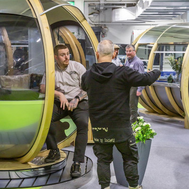 Ornate Garden Pods Ideal Home Show 2025 Olympia London