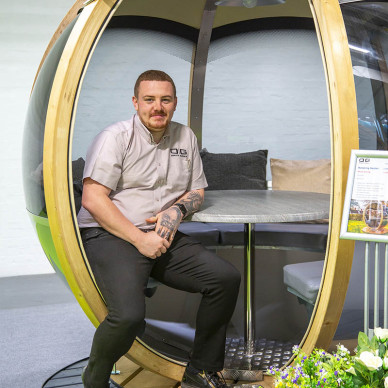 Ornate Garden Pods Ideal Home Show 2025 Olympia London