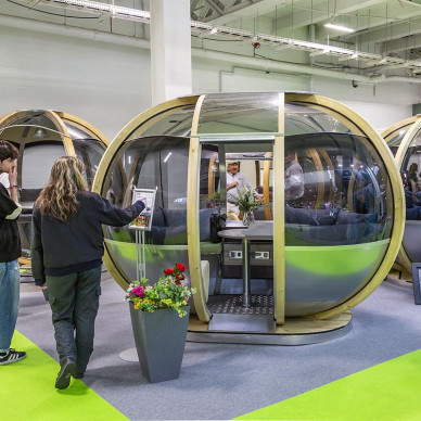 Ornate Garden Pods Ideal Home Show 2025 Olympia London