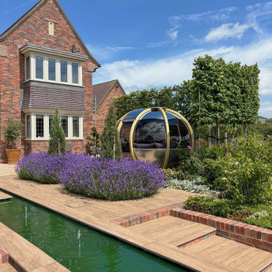 Ovalhouse Ornate Garden Pod in Aldridge