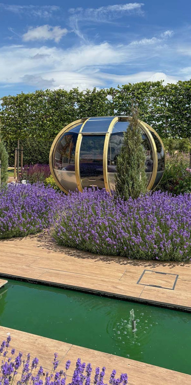 Ovalhouse Ornate Garden Pod in Aldridge