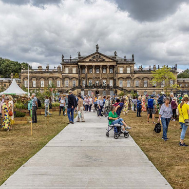 Ornate Garden RHS Wentworth Woodhouse