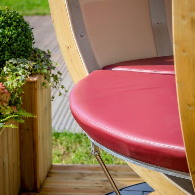 Rotating Lounger Garden Pods