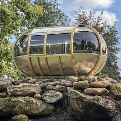 360° Indoor–Outdoor Living with Ornate Garden Pods