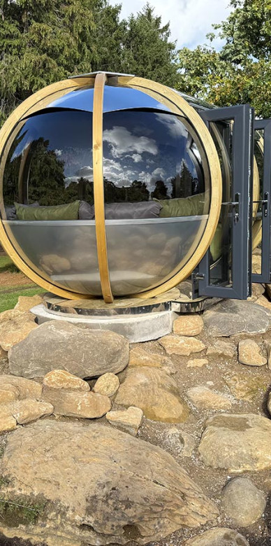 360° Indoor–Outdoor Living with Ornate Garden Pods