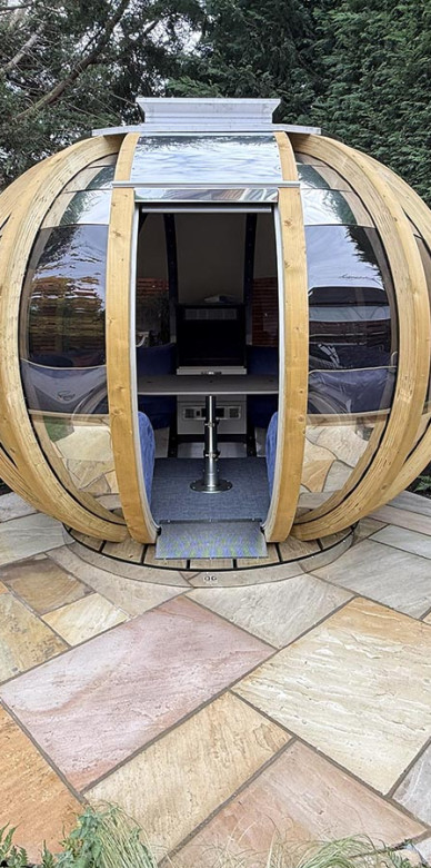 Deluxe Garden Pod by Ornate Garden