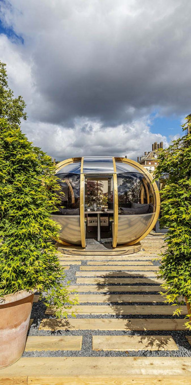 Ornate Garden RHS Chelsea Flower Show 2026 Garden Pods