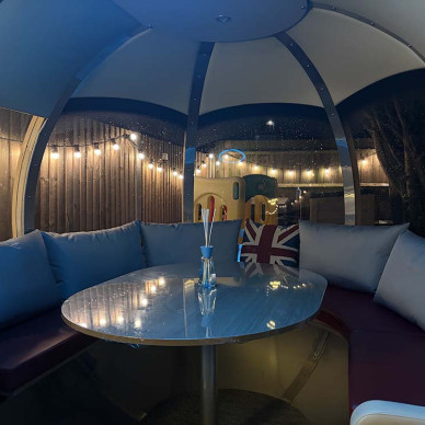 Off Set Ovalhouse Garden Pod