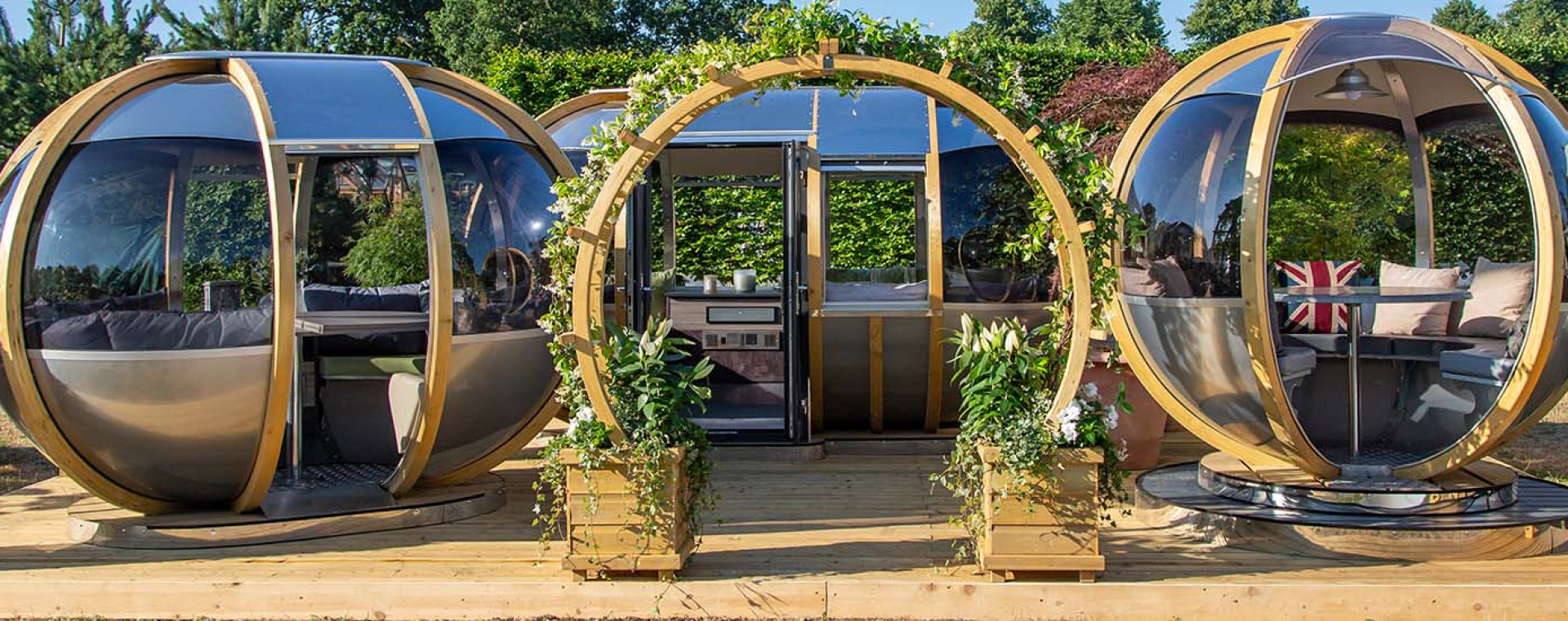 Ornate Wooden Garden Arch