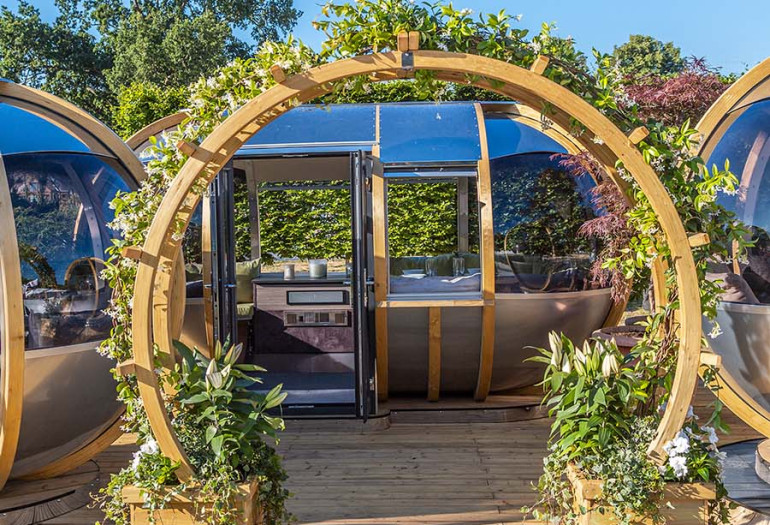 Ornate Wooden Garden Arch