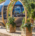 Ornate Wooden Garden Arch