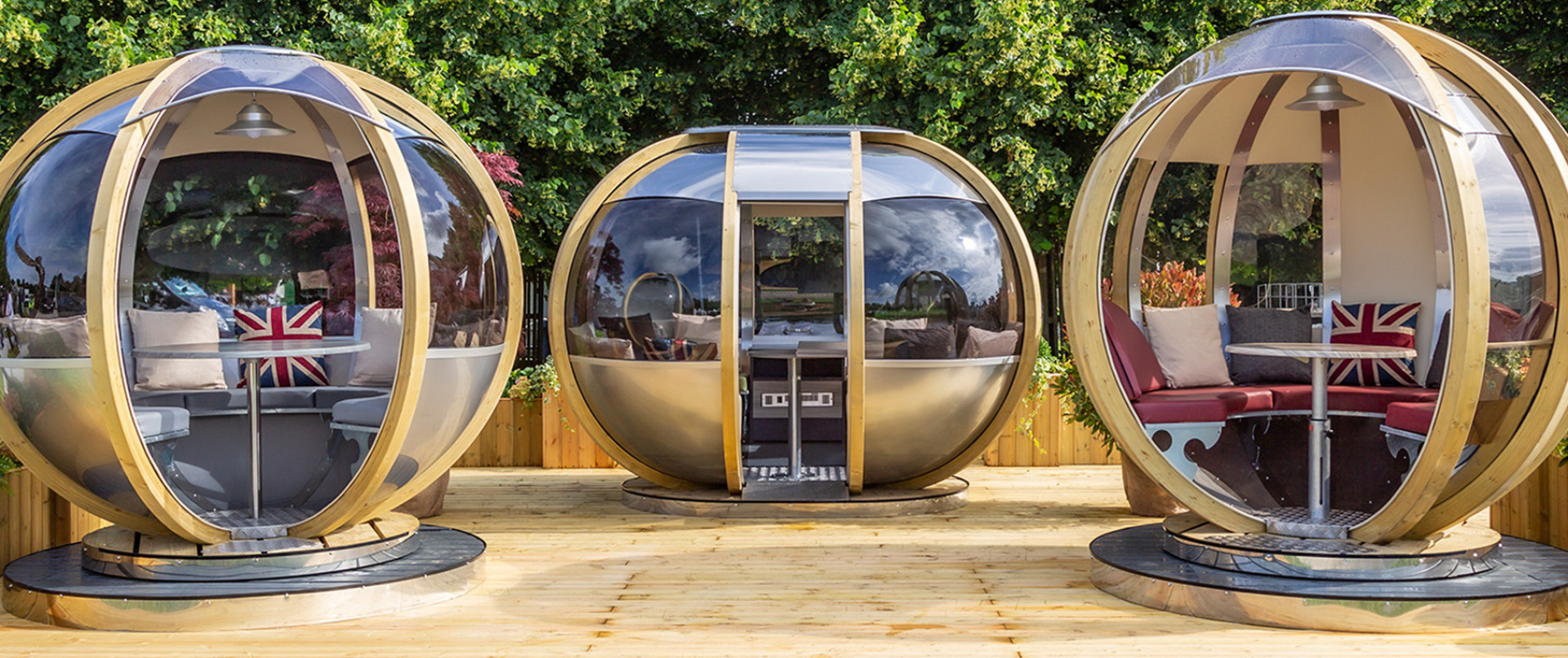 Ornate Garden’s rotating pods
